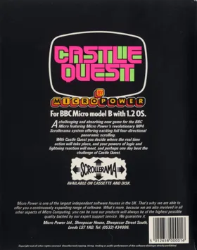 Castle Quest (19xx)(Micro Power) box cover back